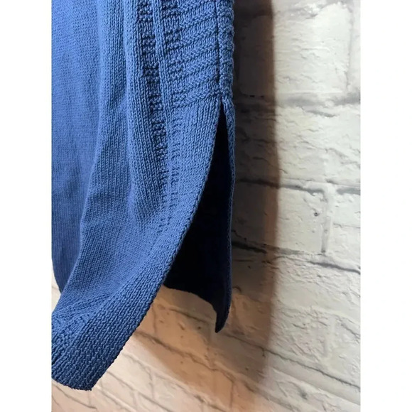 NWT J.Jill sleeveless blue top XS 100% cotton. - Picture 4 of 9